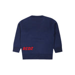 Dsquared2 Kids Maglioncino Blu con Stampa Logo Leaf per Neonati (retro)