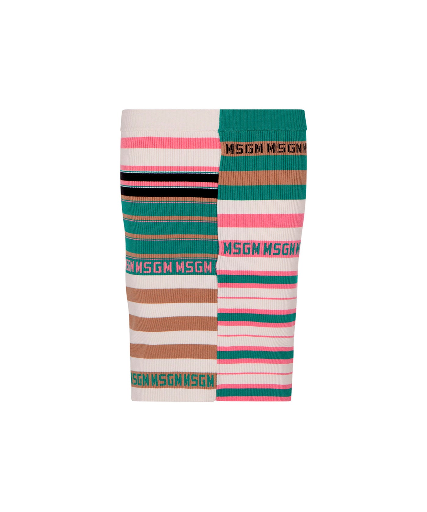 MSGM Kids Gonna in Maglia Multicolor per Bambine