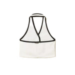 Twinset Top Off-White e Nero per Bambine