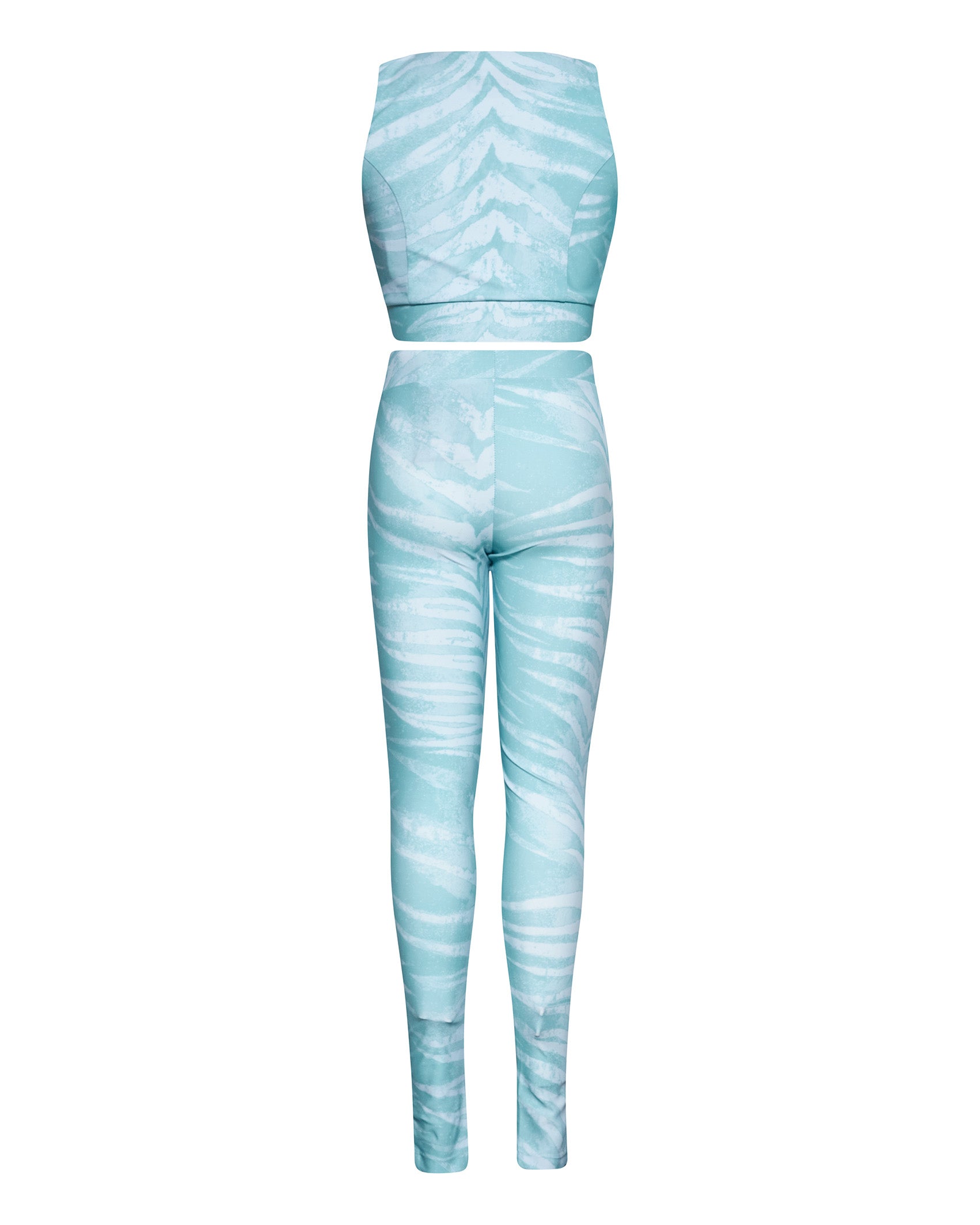 Just Cavalli Kids Completo Verde Acqua con Stampa per Bambine