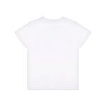 Twinset Kids T-Shirt Bianca con Ricami per Bambine