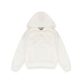 Iceberg Kids Felpa Bianca con Cappuccio e Stampa Logo a contrasto per Bambini