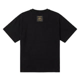Sprayground Kids T-Shirt Nero con Tasca e Logo per Bambini