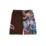 Sprayground Kids Bermuda MouthShark Fantasy per Bambini