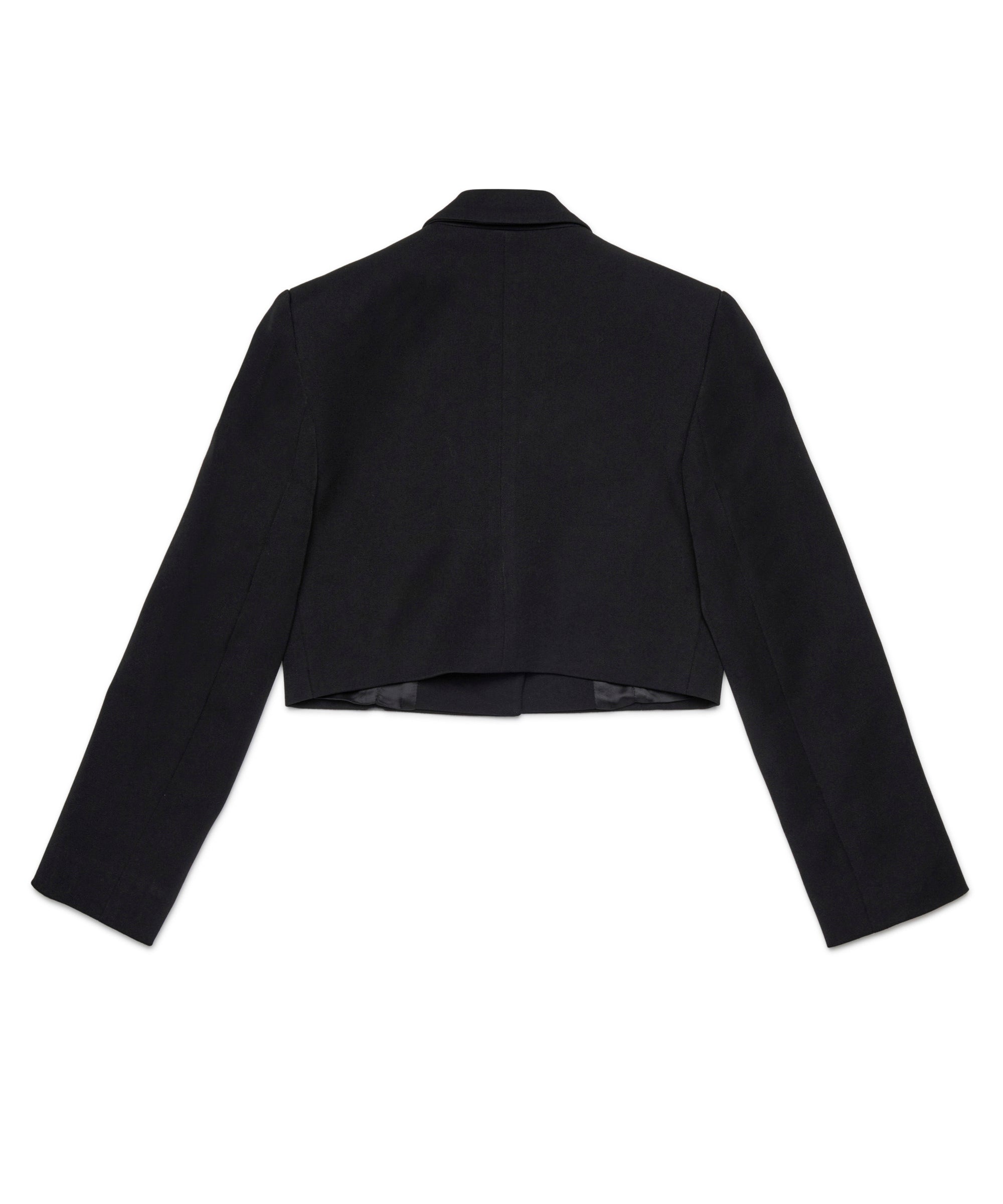 Diesel Kids Giacca Crop Nera per Bambine