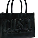 Diesel Kids Borsa Nera Mini 3D per Bambine

