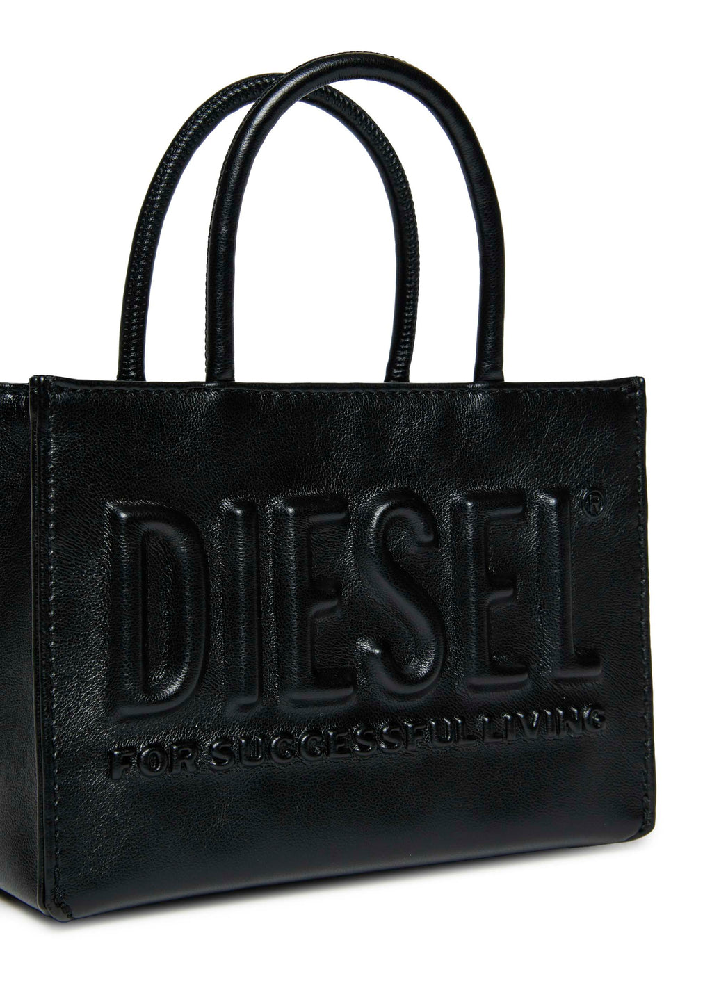 Diesel Kids Borsa Nera Mini 3D per Bambine
