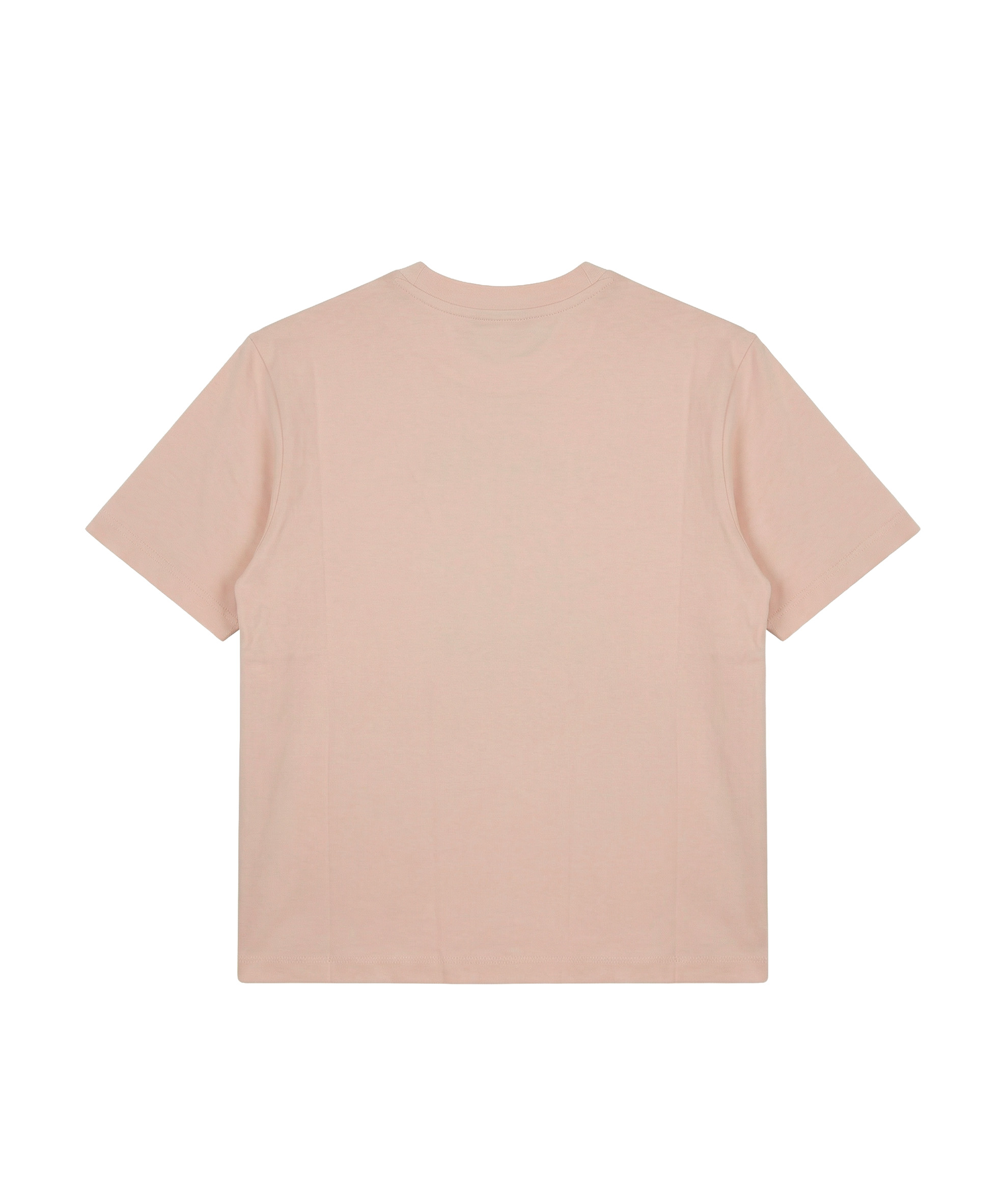 Elisabetta Franchi La Mia Bambina T-shirt Rosa con Strass Logo All-Over per Neonate