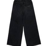 Maison Margiela Kids Pantalone in Denim Nero Unisex
