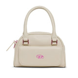 Diesel Kids Mini Bag Beige con Dettagli Fucsia per Bambine