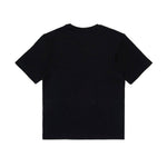 Diesel Kids T-shirt Nera con Oval D in Metallo per Bambini (retro)