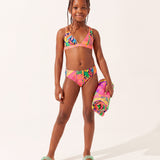 4Giveness Kids Telo Mare Fantasia Pop Foulard per Bambine