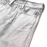 Diesel Kids Jeans Flare Effetto Metallizzato 1978 per Bambine (dettaglio)