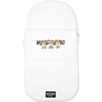 Moschino Kids Sacco Nanna Panna con Logo Teddy Bear per Neonati
