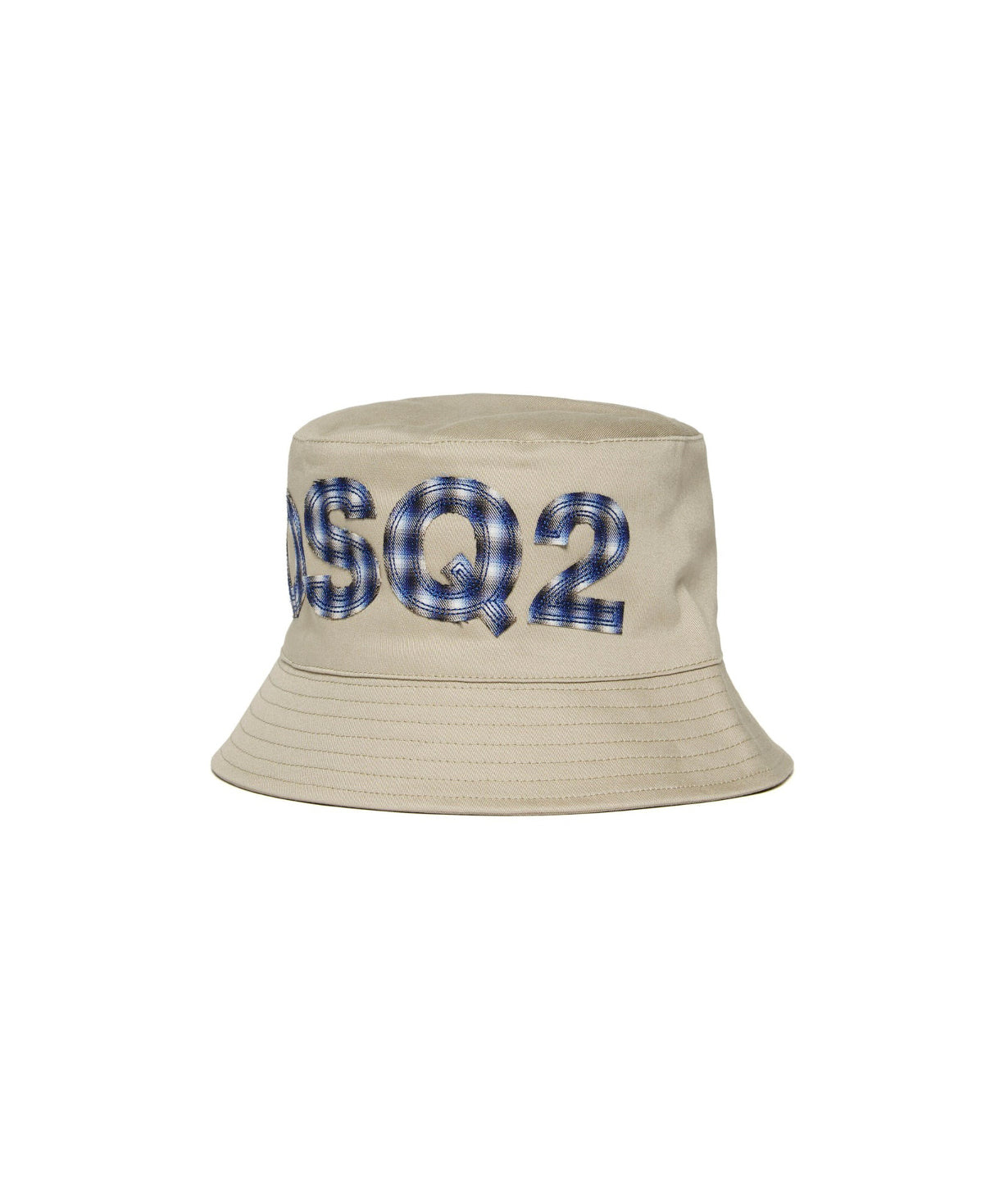 Dsquared2 Kids Cappello Bucket Beige con Logo