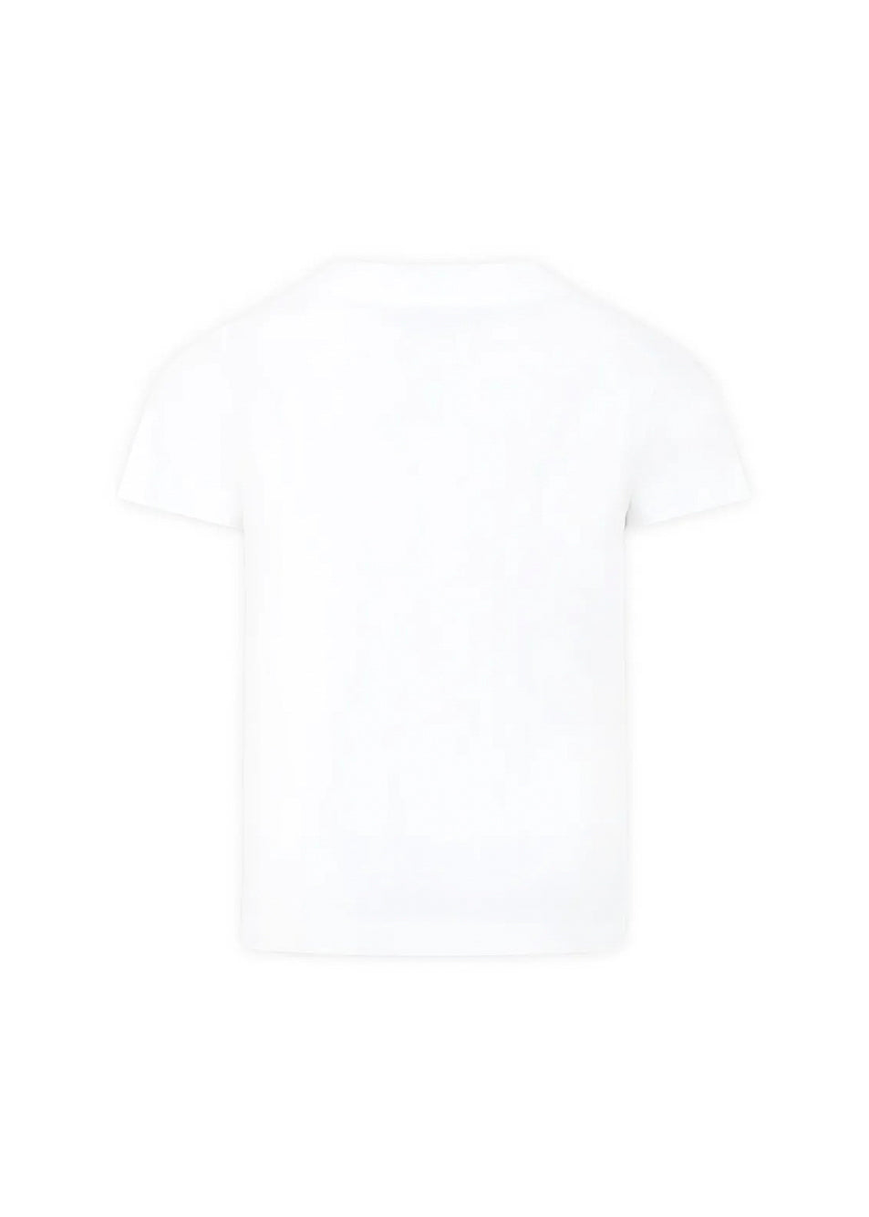 Moschino Kids T-shirt Bianca con Stampa Toy per Bambini