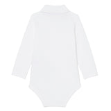 Lacoste Kids Body Bianco con Logo Unisex