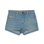 Diesel Kids Short in Denim per Bambine