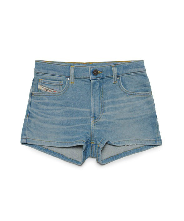 Diesel Kids Short in Denim per Bambine