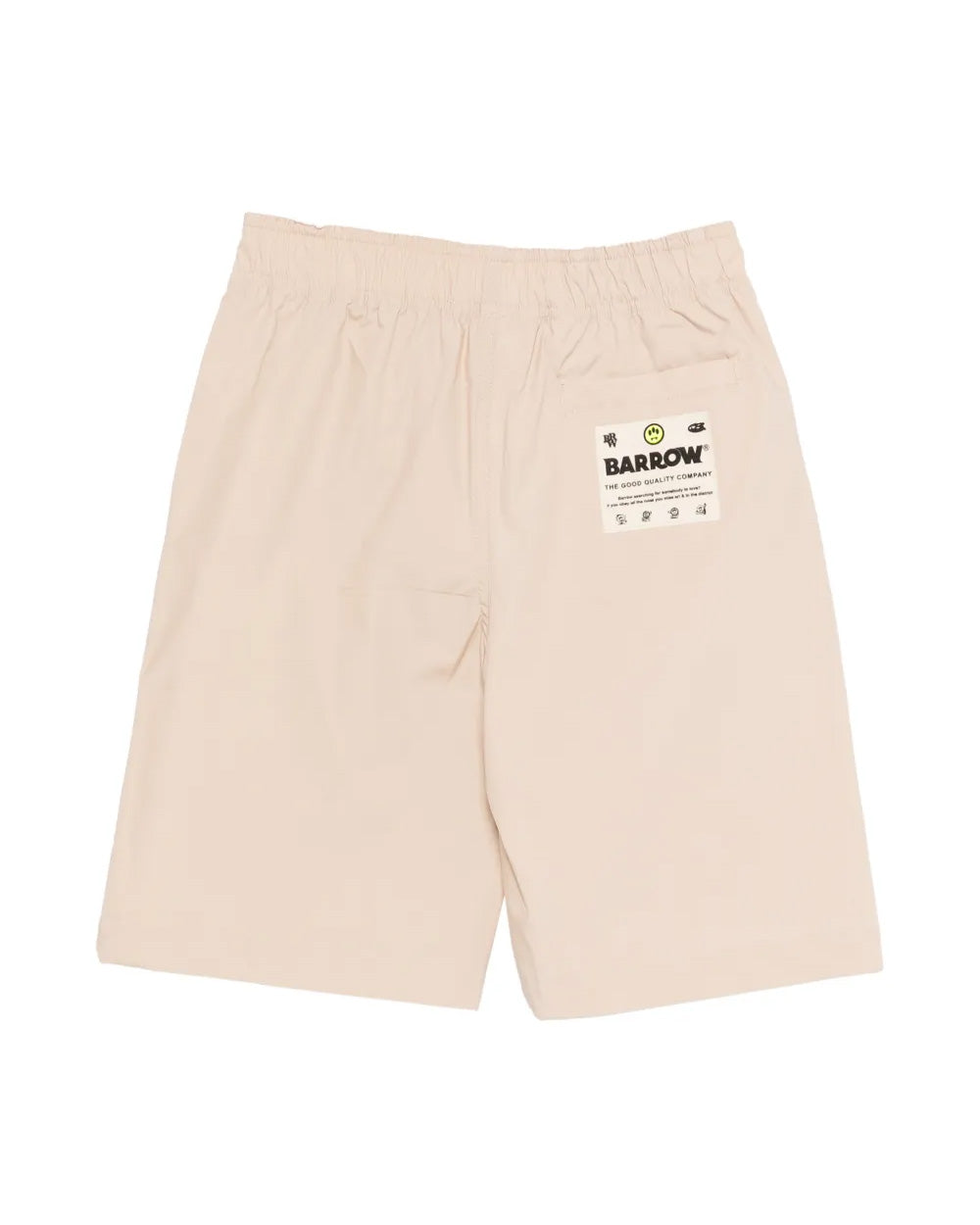 Barrow Kids Bermuda Sabbia con Logo per Bambini