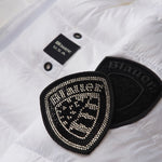 Blauer Kids Giubbino Bianco Caroll per Bambine (dettaglio)