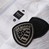 Blauer Kids Giubbino Bianco Caroll per Bambine (dettaglio)
