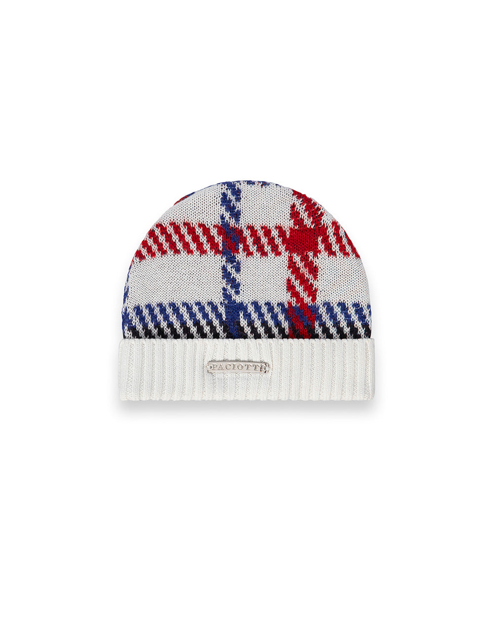 Paciotti Kids Cappello con Motivo a Quadri Scozzese per Bambini