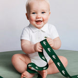 Lacoste Kids Body Bianco con Logo per Neonati