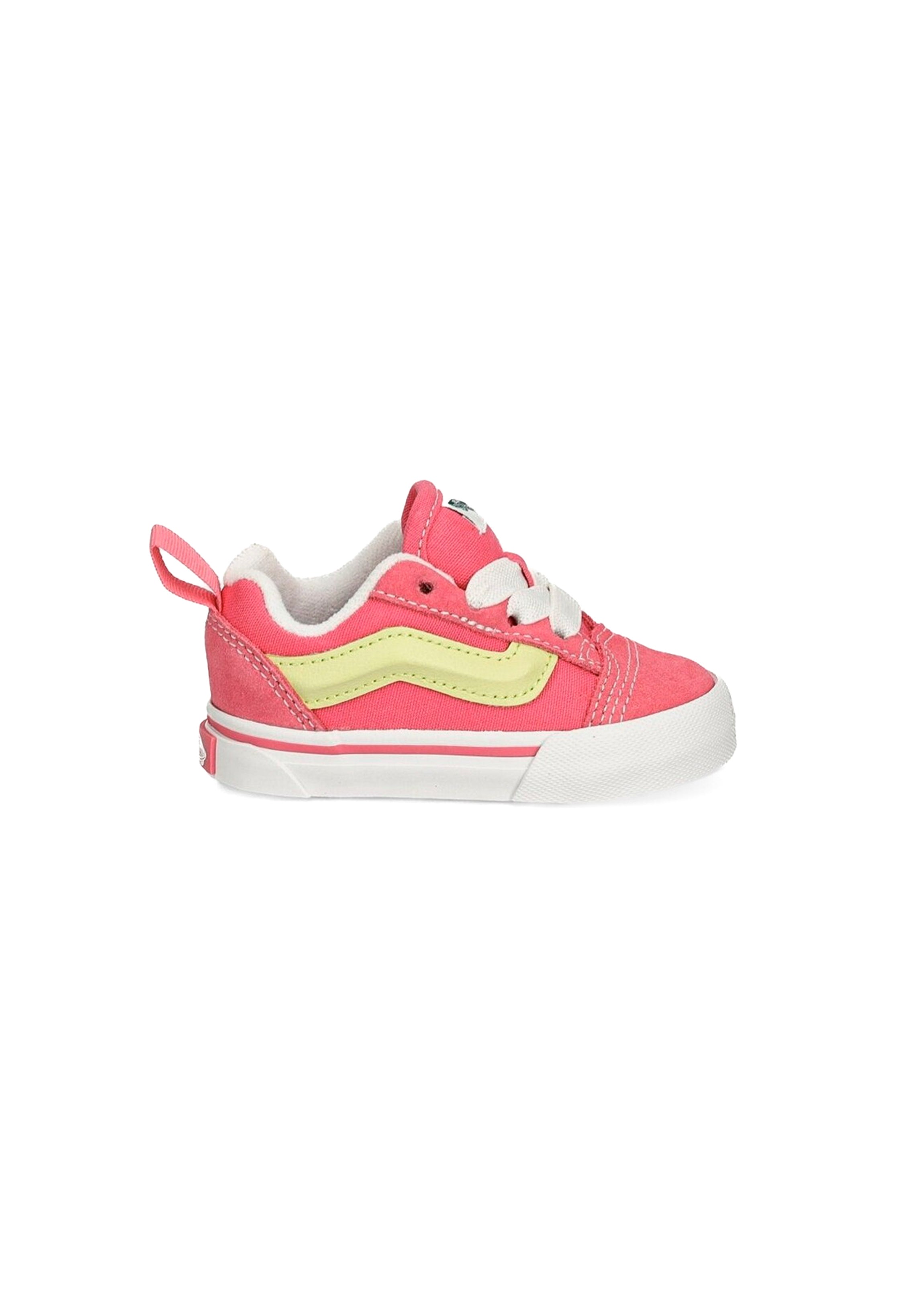 Vans Kids Knu Skool Rosa/Lime per Bambine