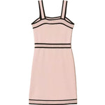 Twinset Kids Abito Rosa e Nero per Bambine
