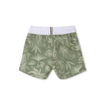 Boss Kids Costume Boxer Verde per Neonati (retro)