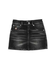 Moschino Kids Gonna Nera per Bambine
