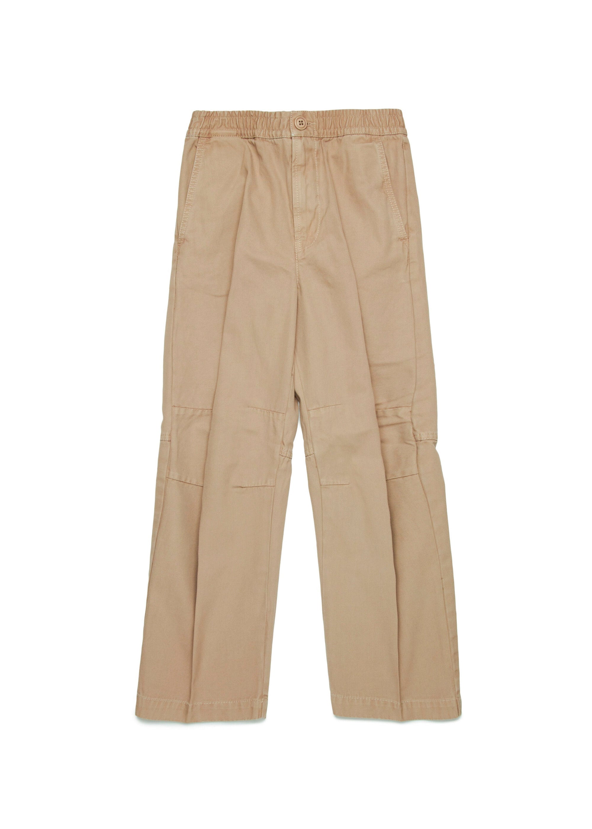 Diesel Kids Pantaloni Beige Workwear per Bambini