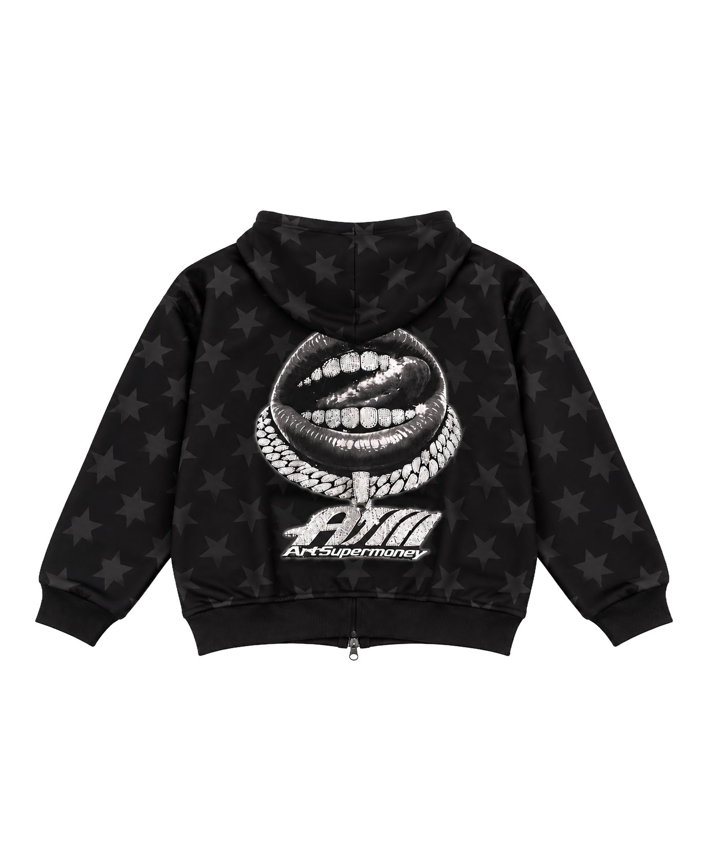 Art Super Money Kids Felpa Fantasia Stelle con Strass per Bambini