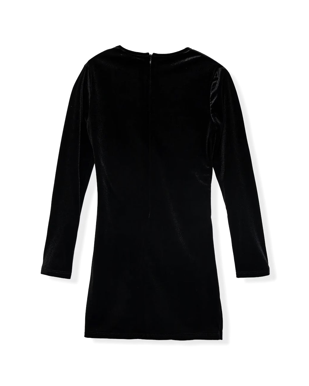 Twinset Kids Abito Nero in Tulle con Logo Frontalre a Contrasto per Bambine