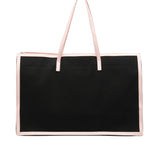 MSGM Kids Borsa Nera Tote Grande con Stampa Florence Kids  (retro)