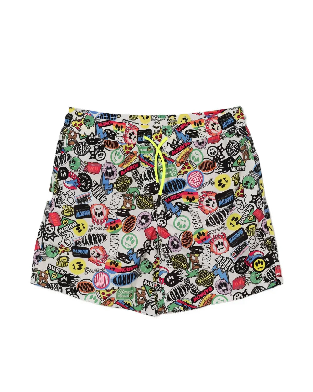 Barrow Kids Costume Short Fantasia Logo All-Over per Bambini