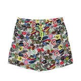 Barrow Kids Costume Short Fantasia Logo All-Over per Bambini