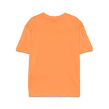MSGM Kids T-shirt Arancione con Banda Logo per Bambini