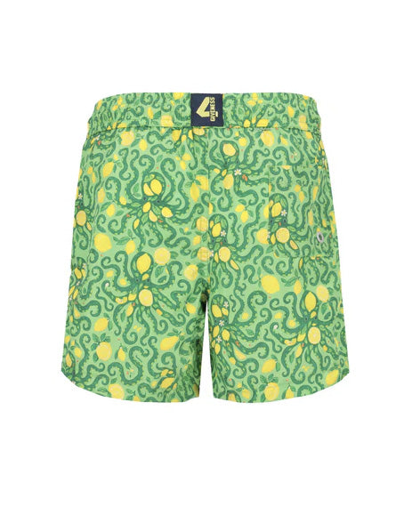 4Giveness Kids Costume Fantasia Verde e Giallo per Bambini