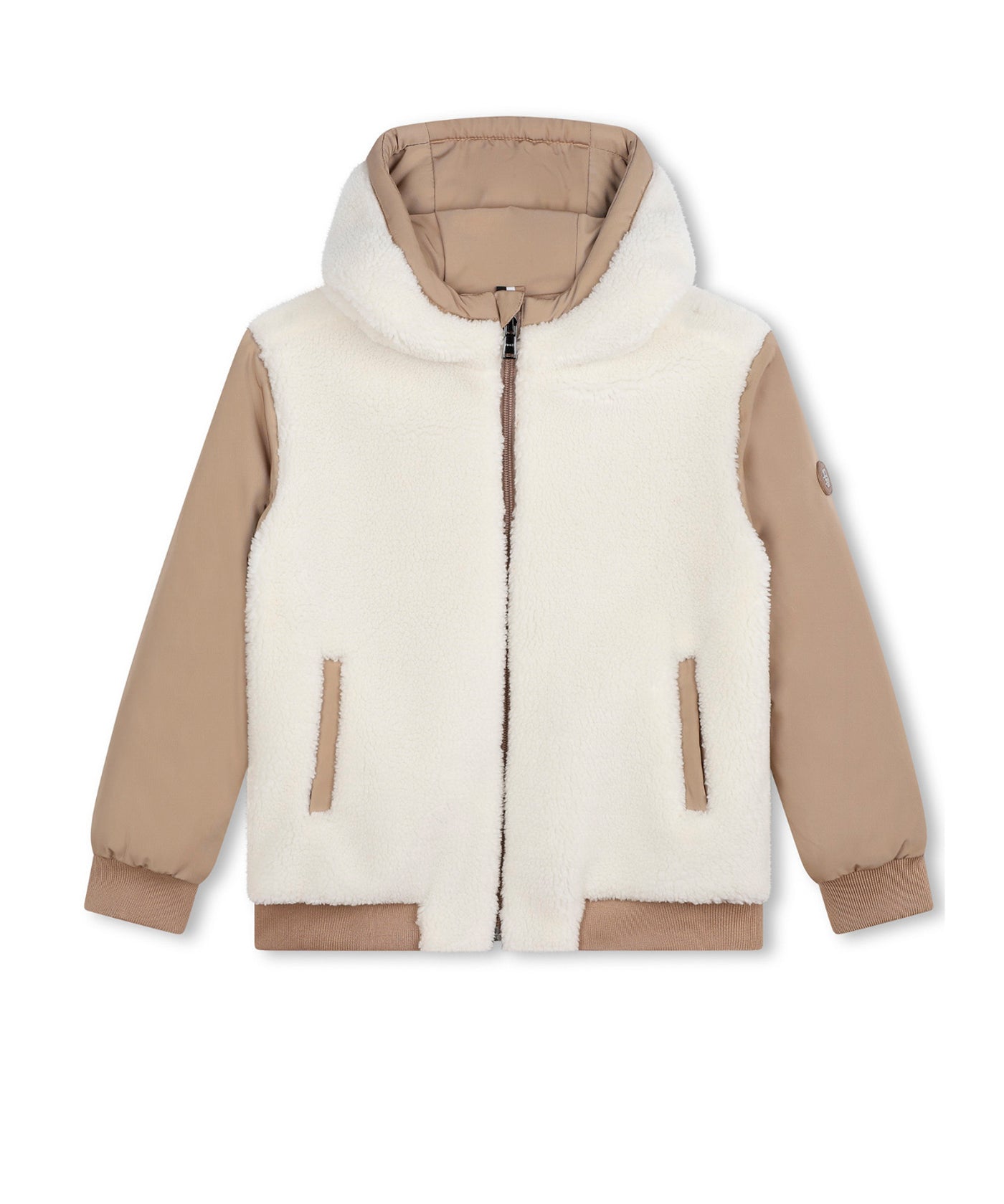 Boss Kids Giubbino Reversibile Biscotto per Bambini