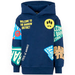 Barrow Kids Felpa con Cappuccio State Of Barrow per Bambini