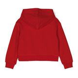Iceberg Kids Felpa Rossa con Cappuccio con Stampa