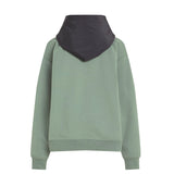 Calvin Klein Kids Felpa Verde con Cappuccio per Bambini (retro)