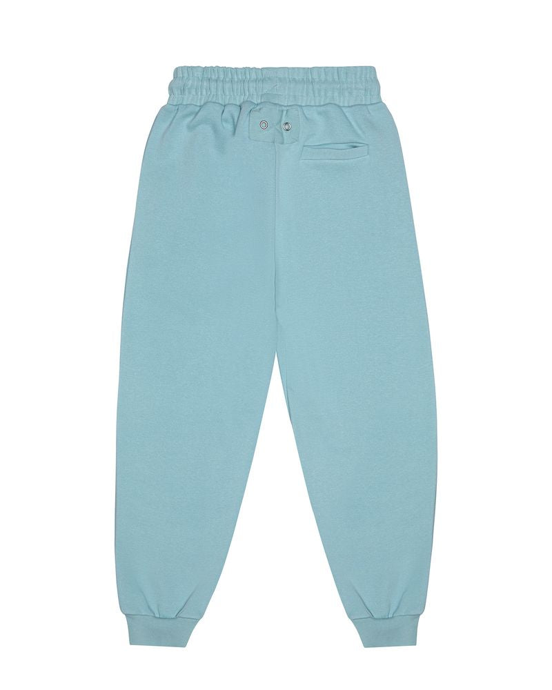 Iceberg Kids Pantalone Cielo con Logo per Bambini
