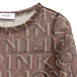 Pinko Kids Body Terra con Logo per Bambine