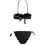 Effek Costume Bikini a Fascia Nero per Bambine