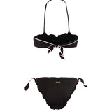Effek Costume Bikini a Fascia Nero per Bambine