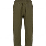 Daniele Alessandrini Kids Pantalone Verde Militare con Logo per Bambini