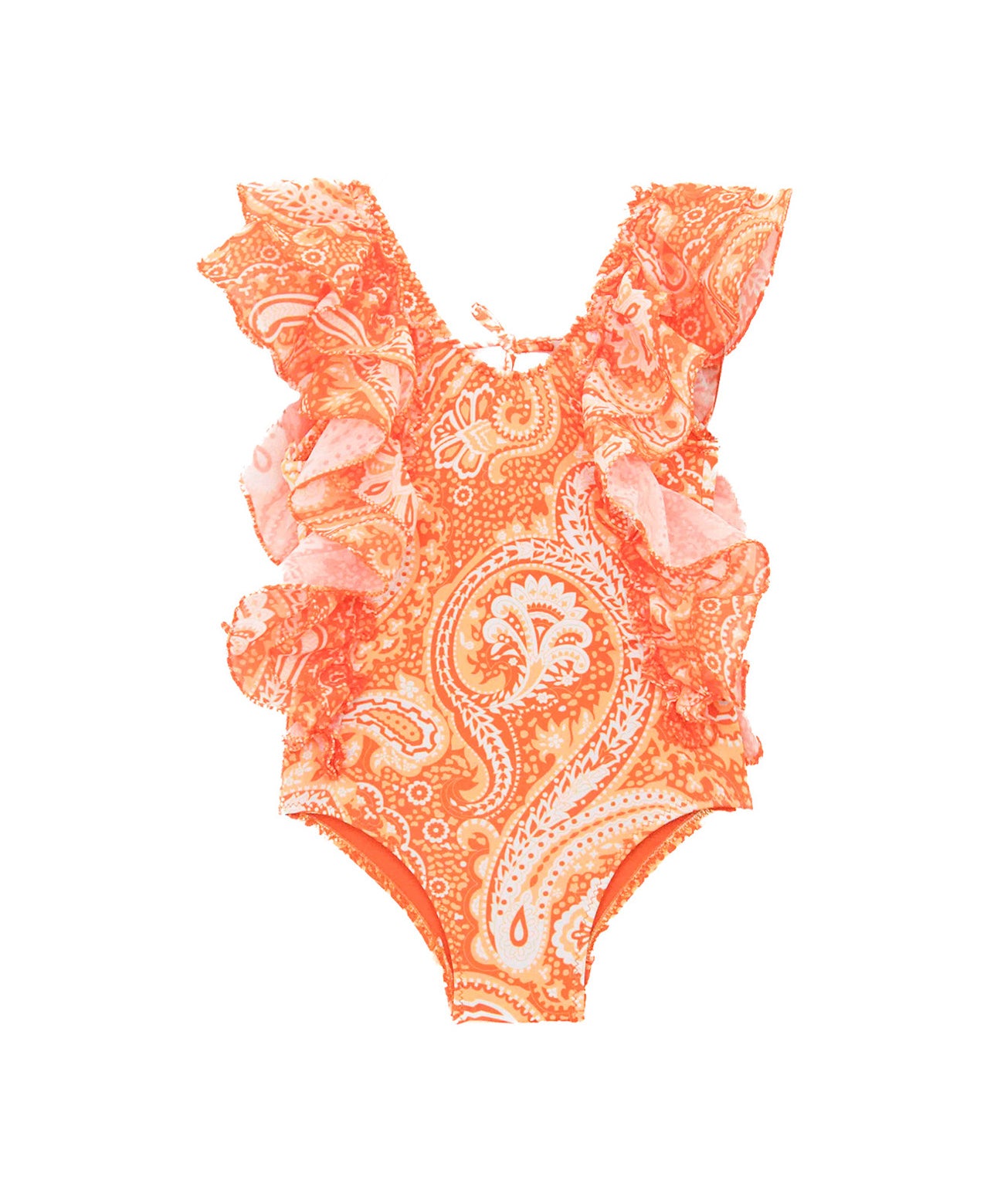 EffeK Costume Monokini Fantasia Arancione per Bambine